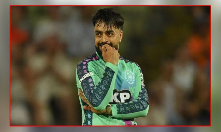 সবচেয়ে বাজে বোলিংয়ের রেকর্ড গড়লেন রশিদ খান