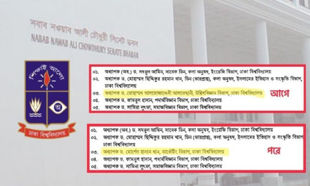 ঢাবি সিনেট সদস্য নিয়োগ নিয়ে রাষ্ট্রপতির আদেশ বদলে যাওয়ার অভিযোগ