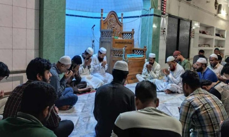 শহীদ সাজিদের শাহাদাতবার্ষিকীতে জবি শিবিরের দোয়া ও কুরআন খতম
