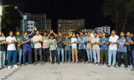 প্রকৌশলীদের কটাক্ষের প্রতিবাদে পাবিপ্রবি শিক্ষার্থীদের বিক্ষোভ