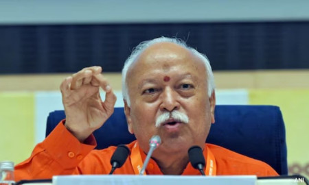 পরিবার প্রতি তিনটি করে সন্তান নেবার আহবান আরএসএস প্রধান মোহন ভাগবতের