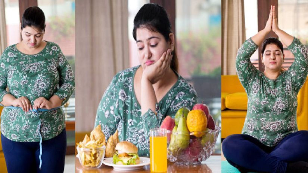 পেটের মেদ কমাতে কসরত