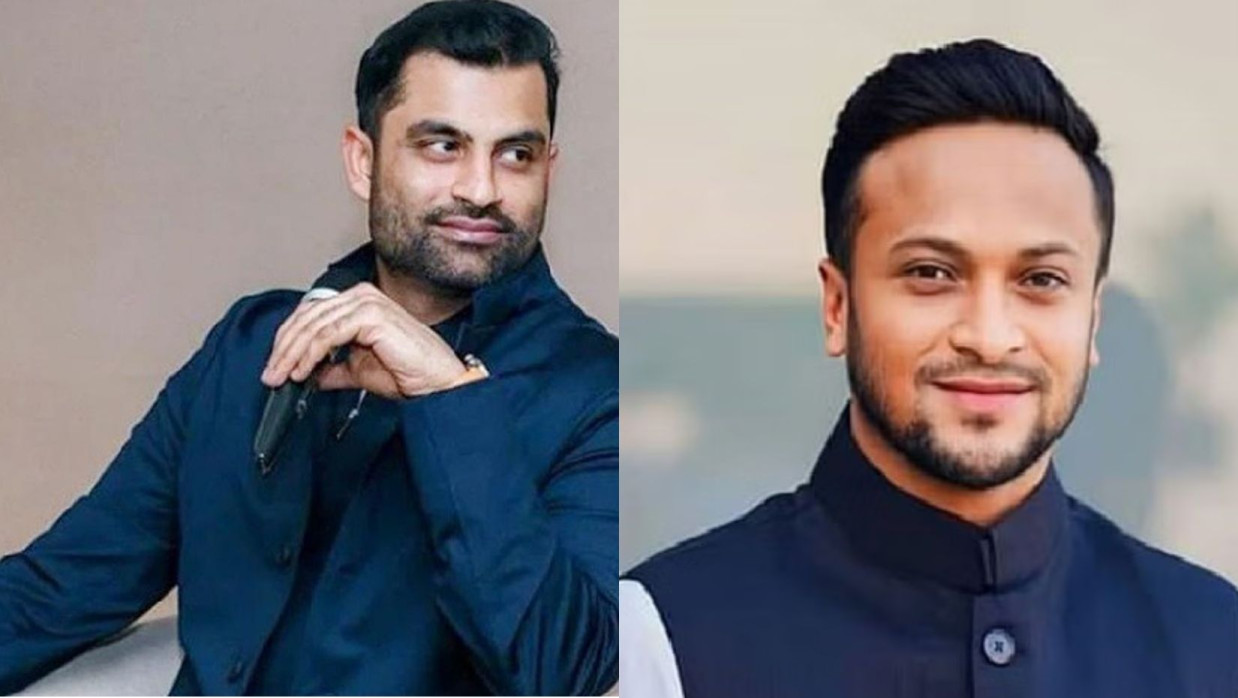 তামিম ইকবাল ও সাকিব আল হাসান