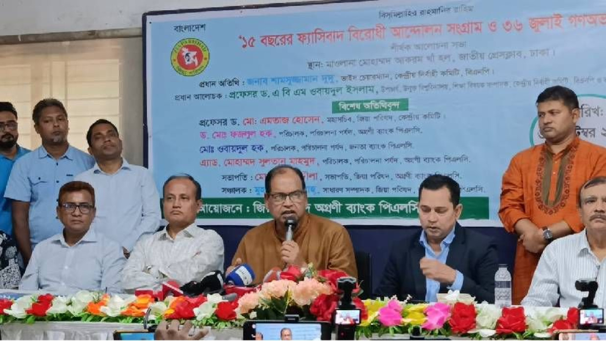 শামসুজ্জামান দুদু