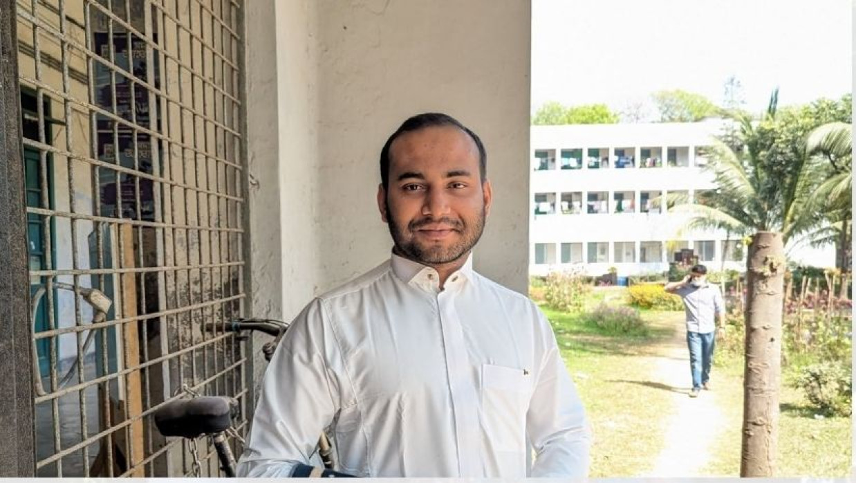 ডাকসুর এজিএস প্রার্থী মহিউদ্দিন রনি