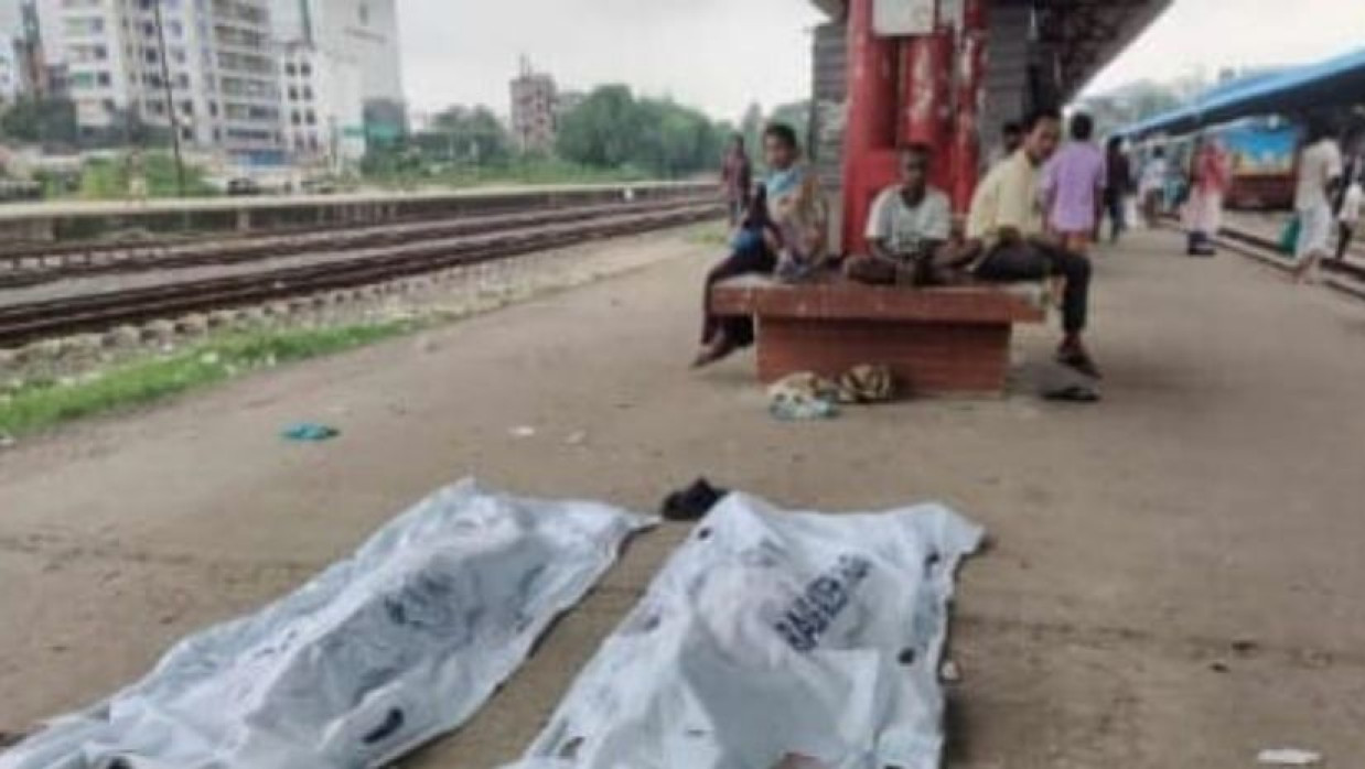 টঙ্গীতে উদ্ধারকৃত মরদেহ