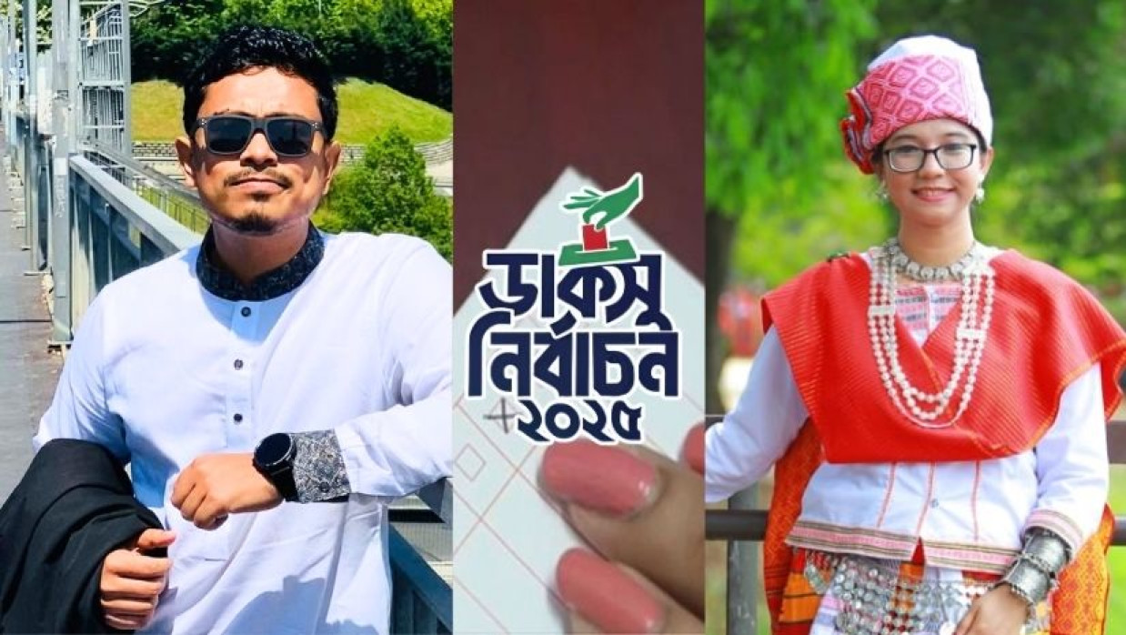 সাদিক কায়েম ও রুপাইয়া শ্রেষ্ঠা তঞ্চঙ্গ্যা
