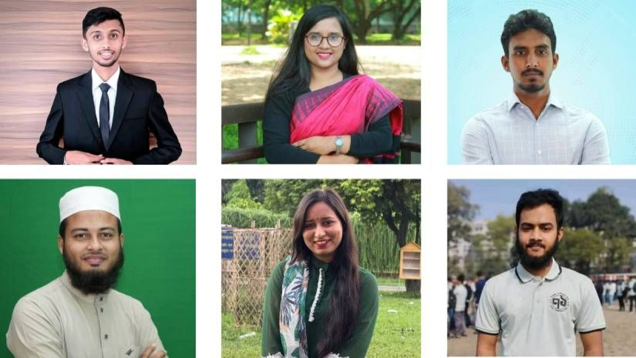 ডাকসু নির্বাচনে জয়ী ছয়জন