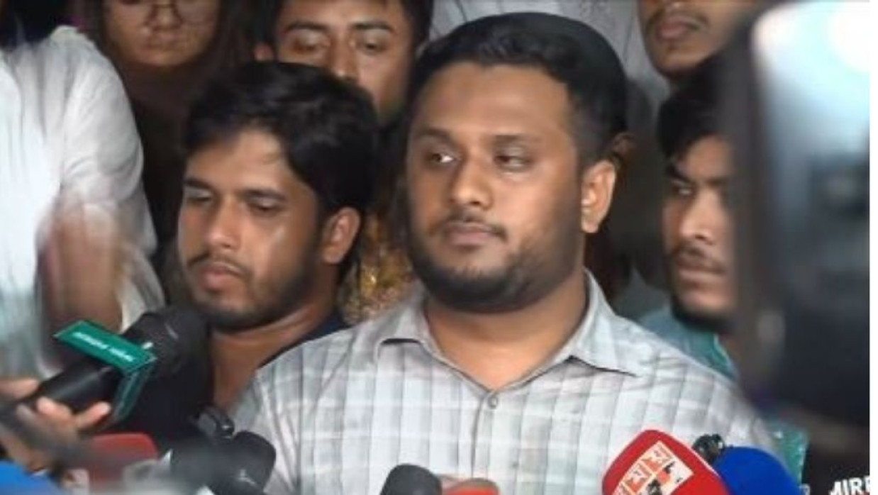 সমন্বিত শিক্ষার্থী জোটের সংবাদ সম্মেলন