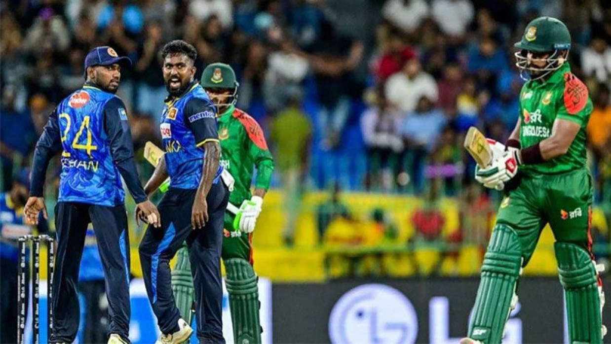 বাংলাদেশ-শ্রীলঙ্কা ম্যাচ   