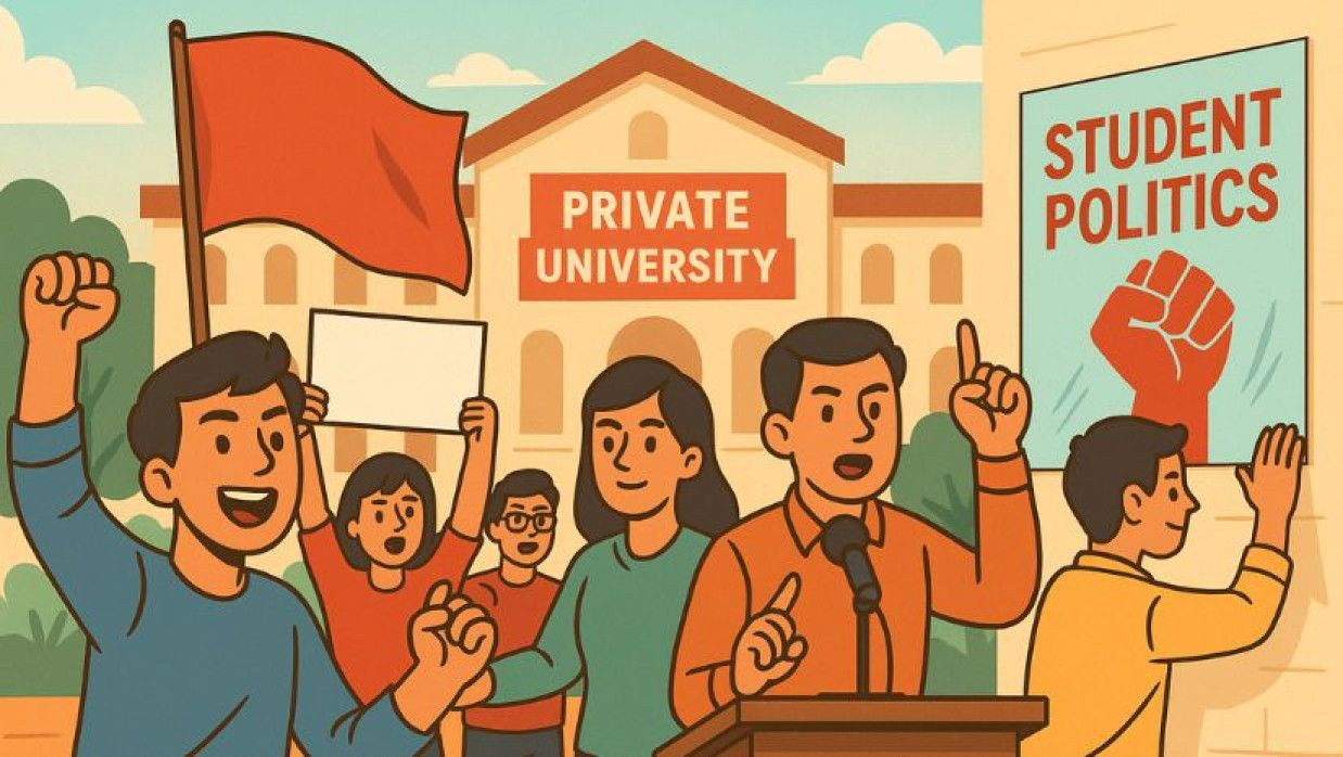 বেসরকারি বিশ্ববিদ্যালয়ে ছাত্র সংসদ চালুর দাবি তুলেছেন শিক্ষার্থীরা