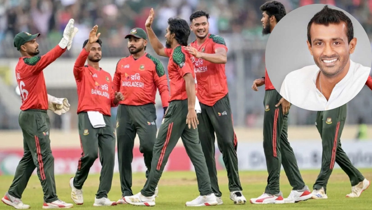 বাংলাদেশ ক্রিকেট দল ও শ্রীলঙ্কান তারকা ক্রিকেটার ফারভিজ মাহারুফ