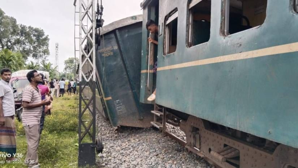 লাইনচ্যুত হওয়া বগি