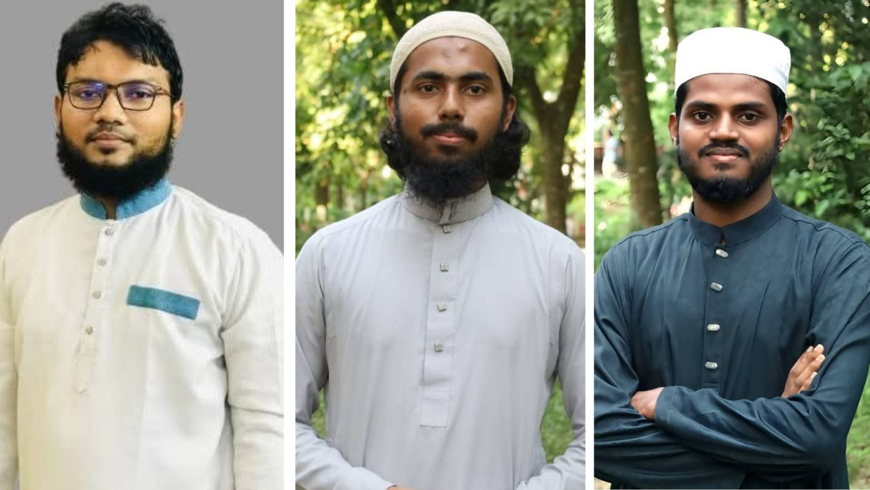 ‘সচেতন শিক্ষার্থী সংসদ’ প্যানেলের তিন প্রার্থী