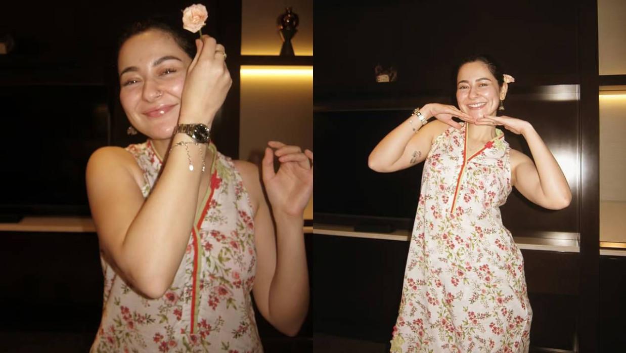 ঢাকায় এসে হানিয়া আমির ছবি দুটি শেয়ার করেন