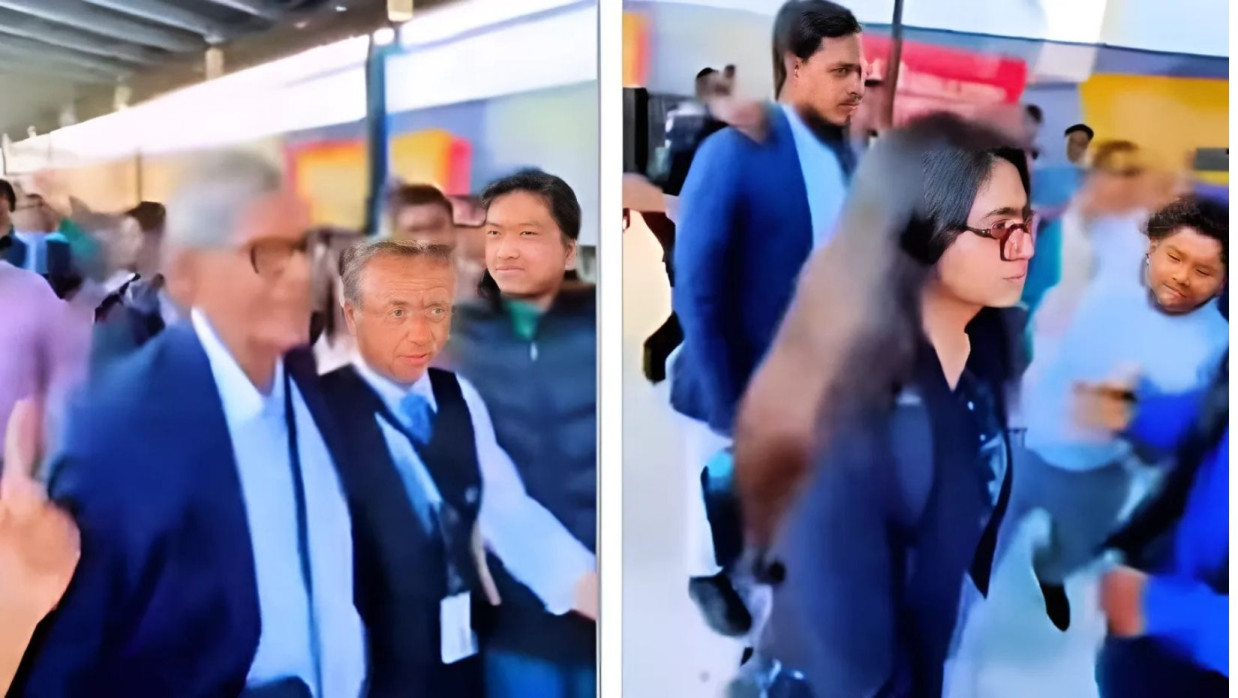 নিউইয়র্কের জন এফ কেনেডি আন্তর্জাতিক বিমানবন্দরে মির্জা ফখরুল ও এনসিপি নেতারা