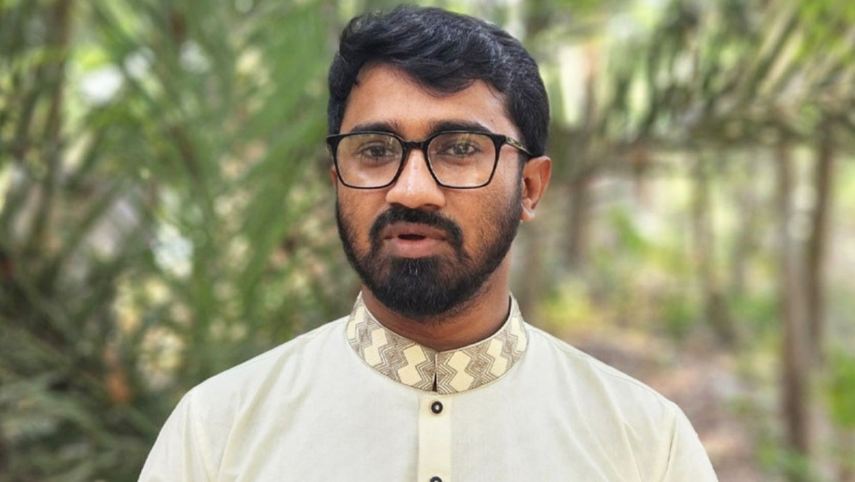 গণঅধিকার পরিষদের সাধারণ সম্পাদক রাশেদ খান