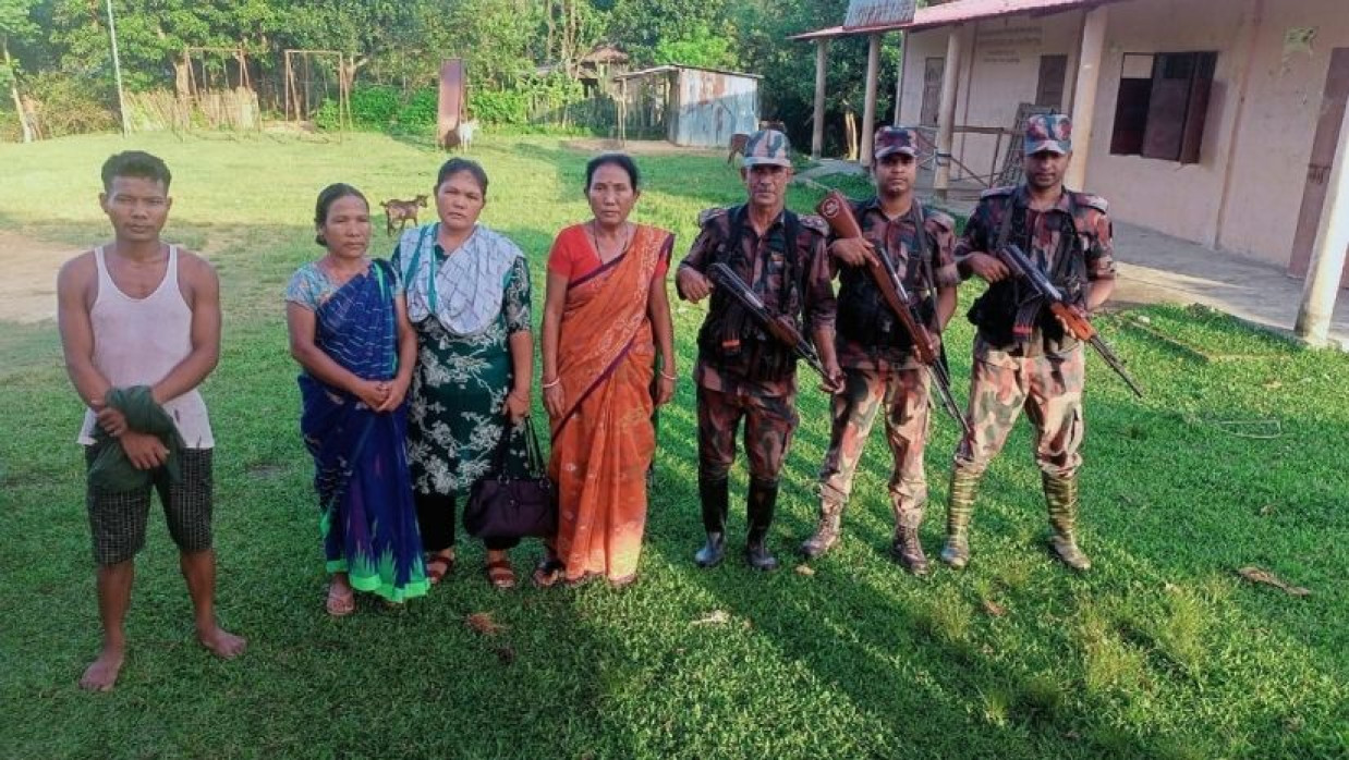 উদ্ধারকৃত তিন নারী