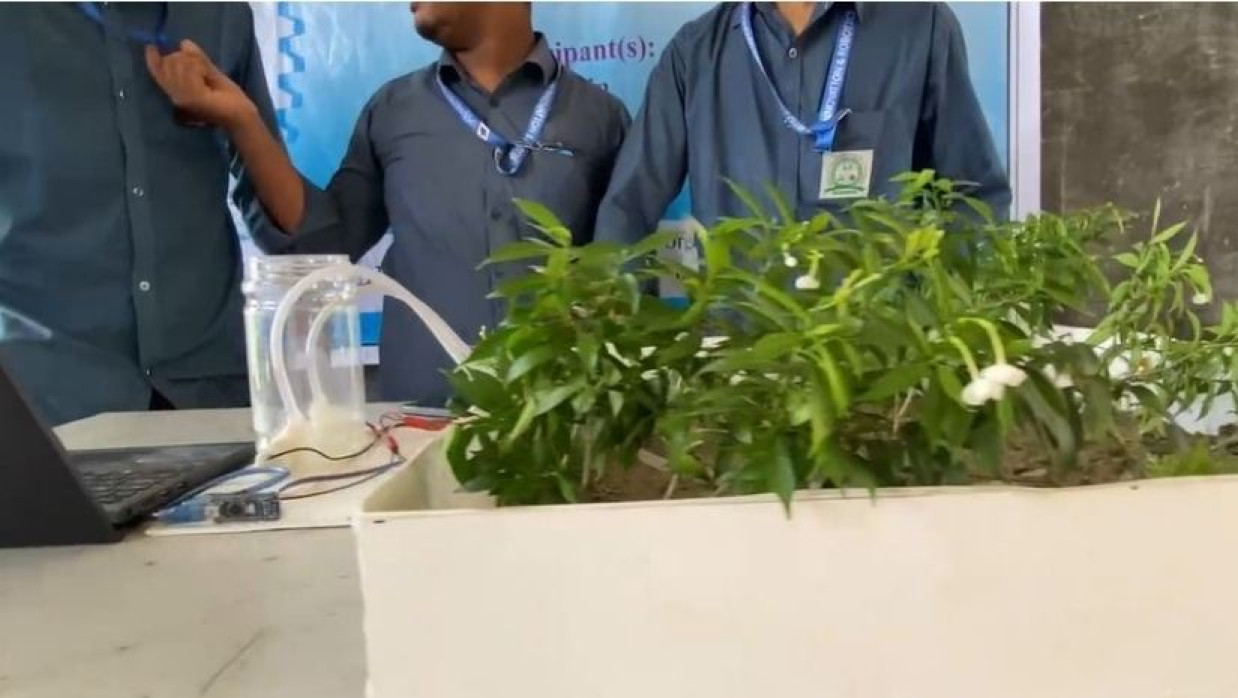 লক্ষ্মীপুর পলিটেকনিক ইনস্টিটিউটের তিন শিক্ষার্থীর আবিষ্কার ‘স্মার্ট অটো ইরিগেশন সিস্টেম’