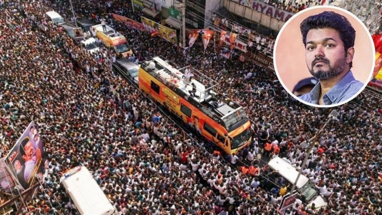 থালাপতি বিজয়ের সমাবেশে পদদলিত হয়ে ৪১ জন প্রাণ হারিয়েছেন