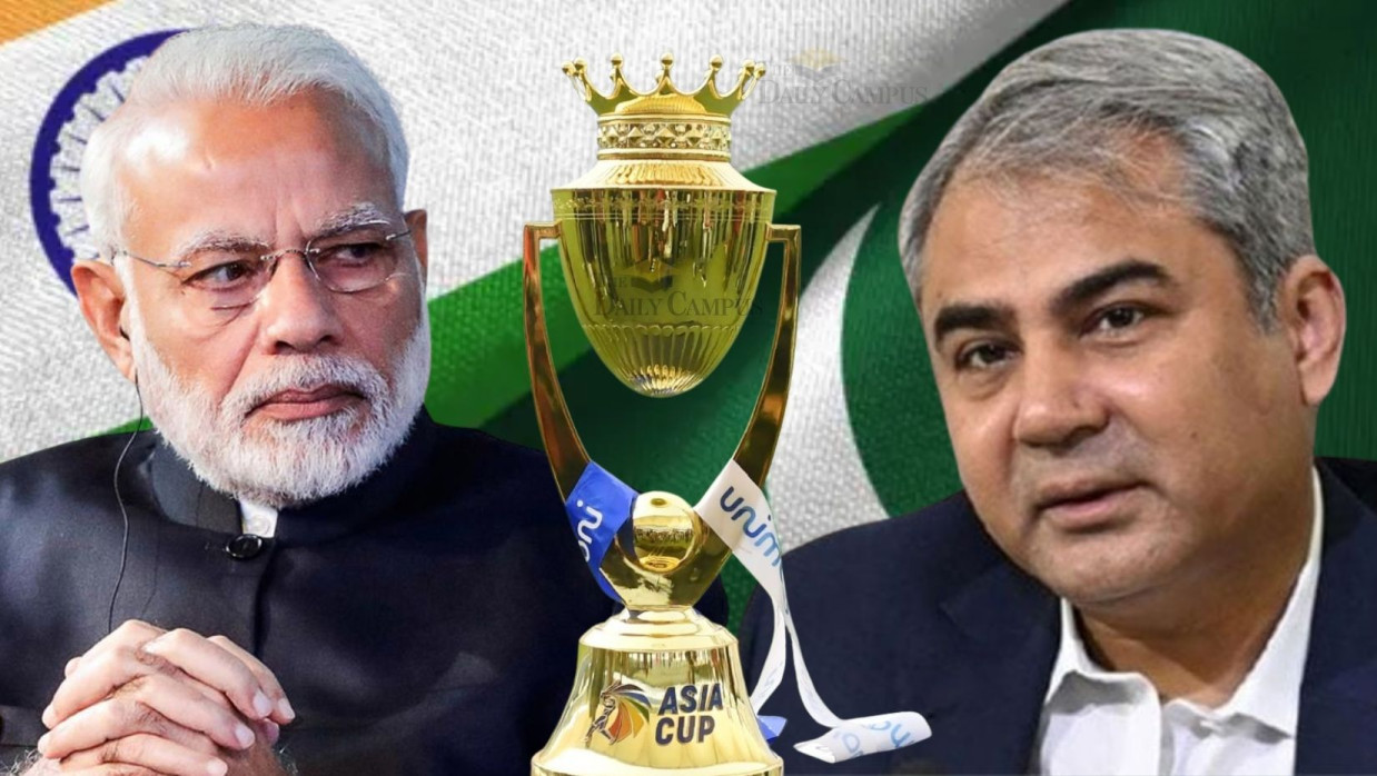 নরেন্দ্র মোদি ও মহসিন নাকভি