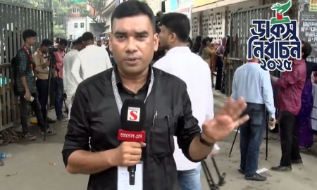 ডাকসু নির্বাচনে লাইভ শেষে মৃত্যুর কোলে ঢলে পড়লেন সাংবাদিক
