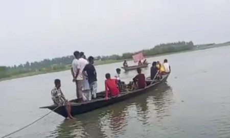 কুড়িগ্রামে দুধকুমার নদে ডুবে বৃদ্ধা নিখোঁজ 