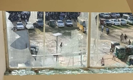 কক্সবাজারে ফুটবল ম্যাচের আগে সংঘর্ষ-ভাঙচুর, ইউএনওসহ আহত ২০