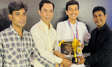 ন্যাশনাল ইনফ্লুয়েন্স অ্যাওয়ার্ড পেলেন বাউফলের তরুণ সমাজকর্মী রোমান