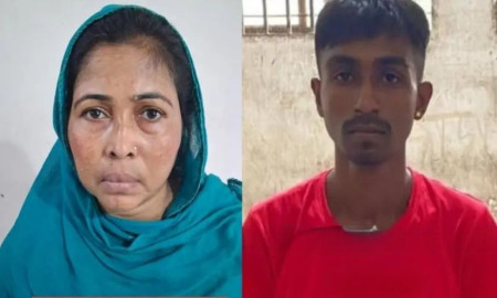 মাদকের বিরুদ্ধে গণপ্রতিরোধ, মা-ছেলের গ্রেপ্তারের দাবিতে থানায় গণস্বাক্ষর