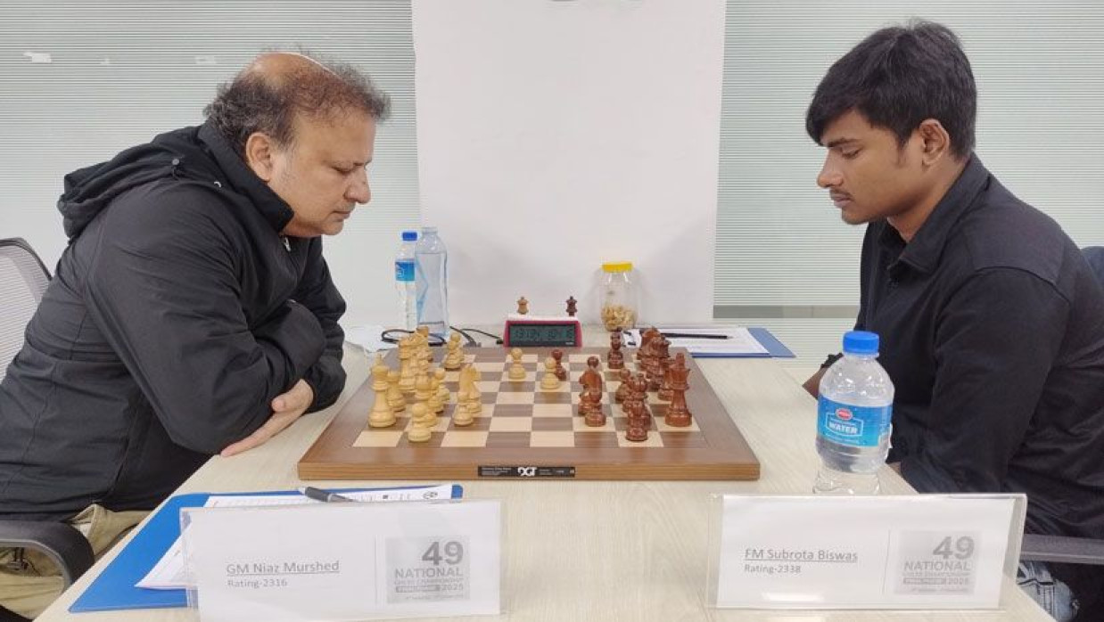 গ্র্যান্ডমাস্টার নিয়াজ মোর্শেদ অপরাজিত চ্যাম্পিয়ন