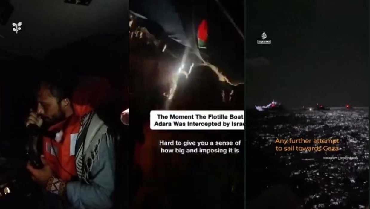 ‘সুমুদ ফ্লোটিলা’ ও ইসরায়েলের পাল্টাপাল্টি ভিডিও প্রকাশ
