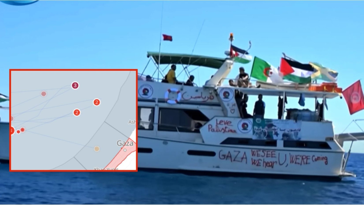 ফ্লোটিলা বহরের সর্বশেষ জাহাজ ‘ম্যারিনেট’ গাজার পথে