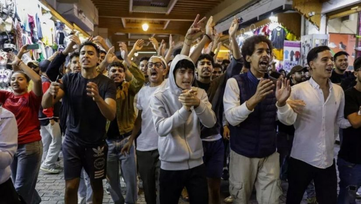  মরক্কোতে বিক্ষোভ