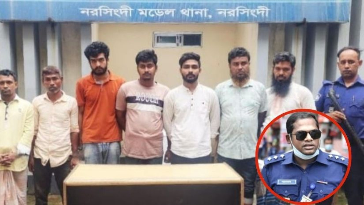 গ্রেপ্তার ৭ ‌‘চাঁদাবাজ’ 