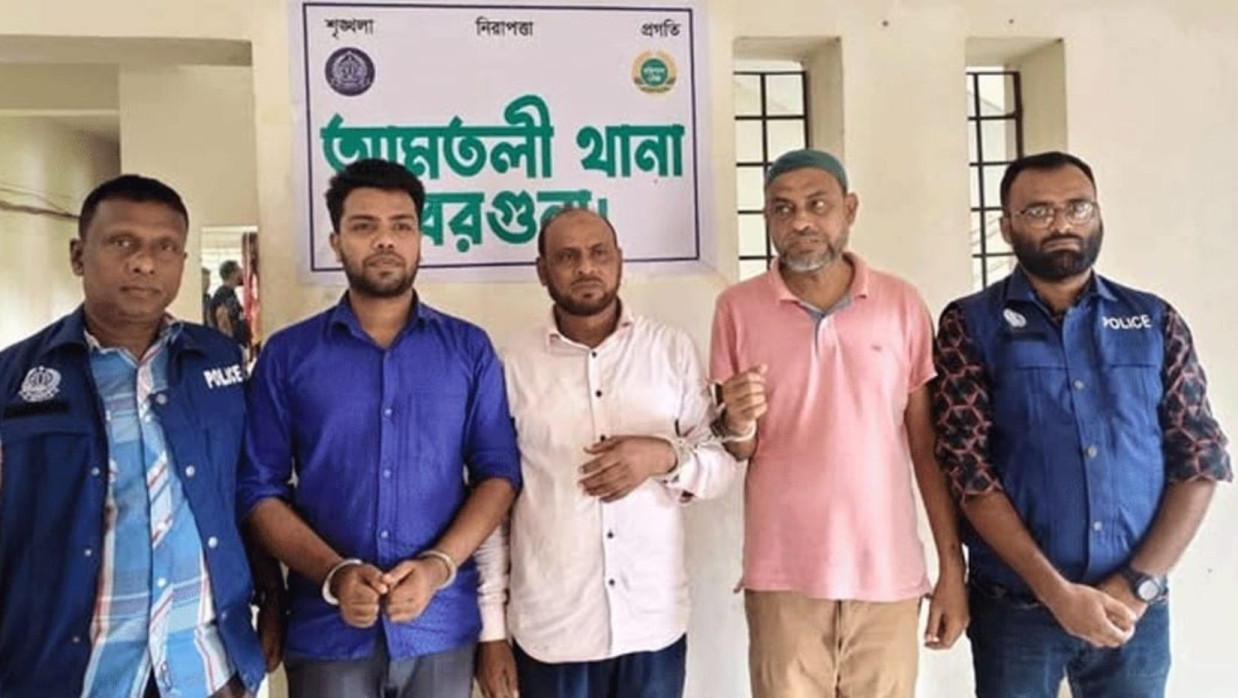 গ্রেপ্তার হওয়া তিন আওয়ামী লীগ নেতা