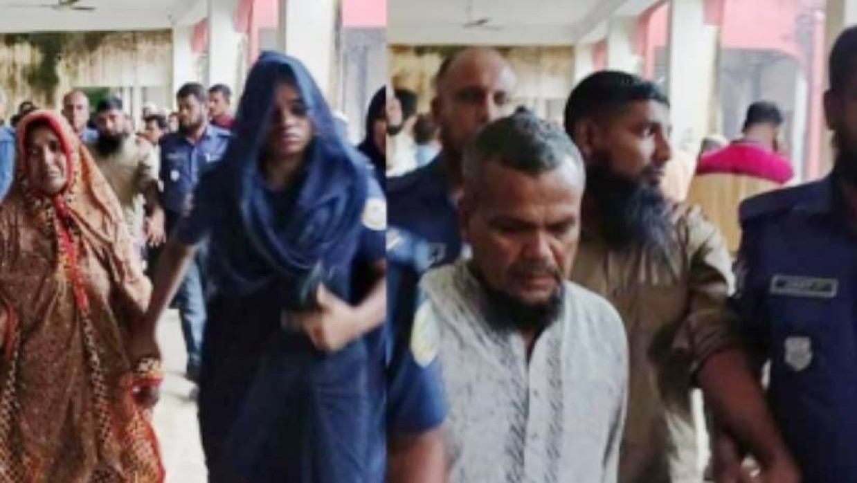 দণ্ডপ্রাপ্তদের জেল হাজতে নেওয়া হচ্ছে