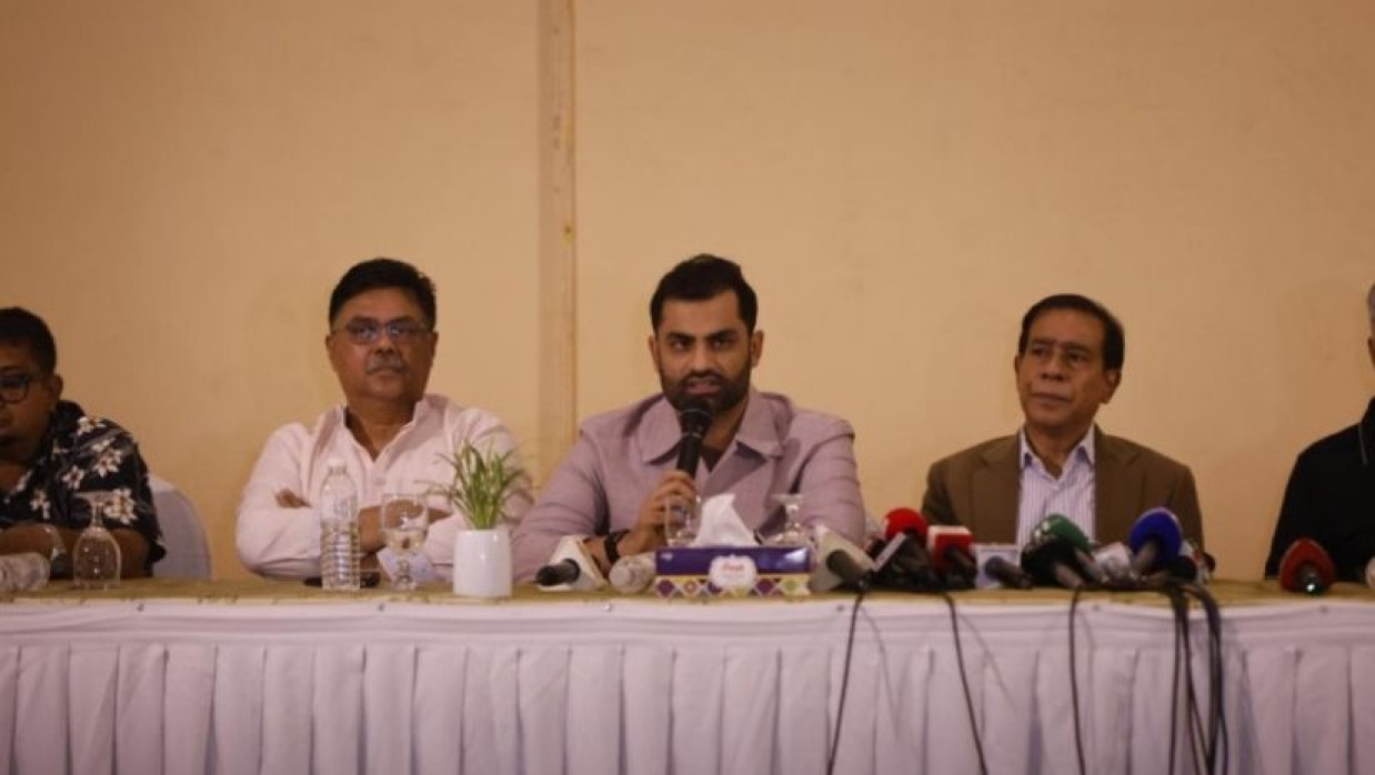 তামিমপন্থীদের সংবাদ সম্মেলন