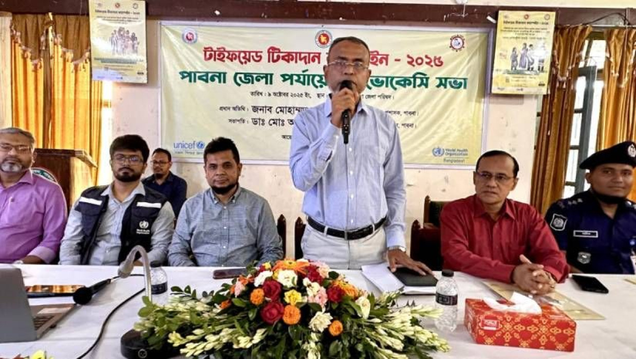 কর্মশালায় প্রধান আলোচকের বক্তব্য দেন সিভিল সার্জন ডা. মো. আবুল কালাম আজাদ