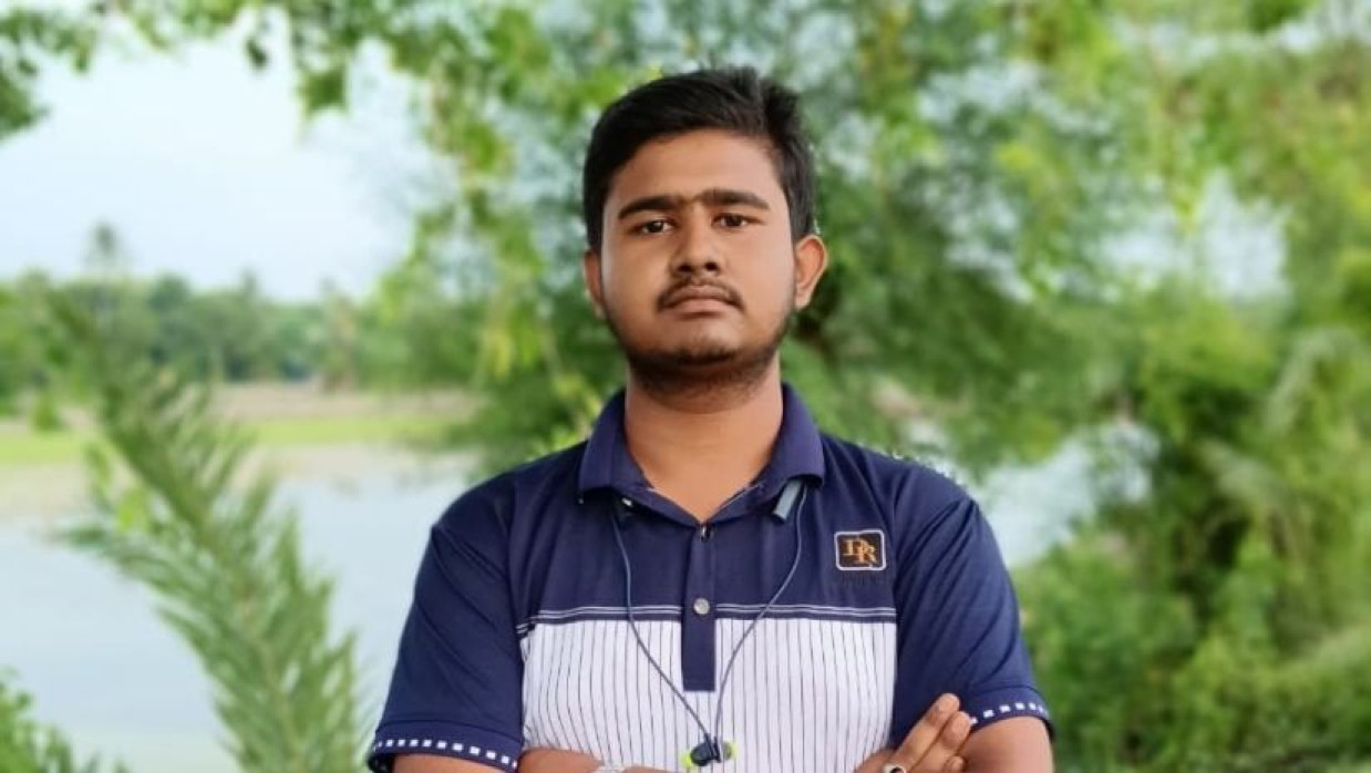 সমাজকর্মী সুদীপ্ত দেবনাথ 