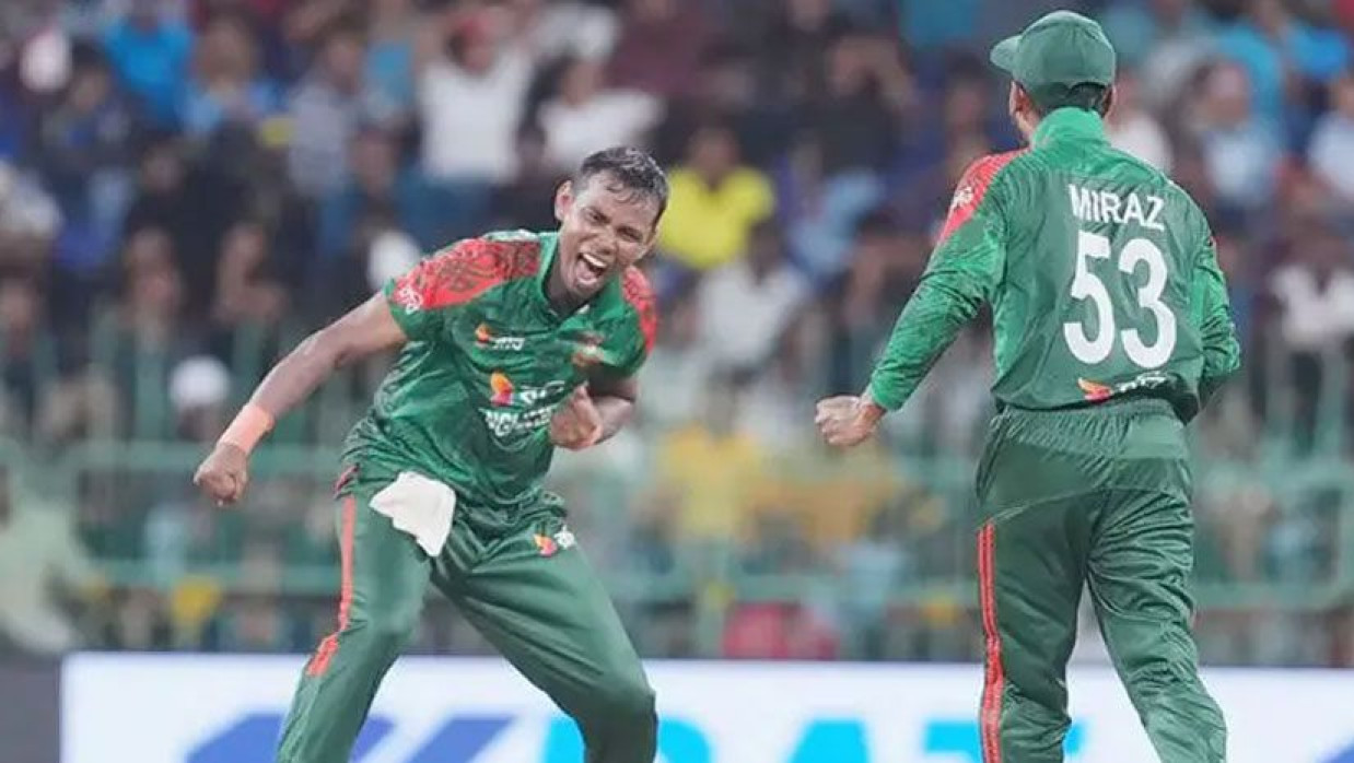 তানভীরের উদযাপন 