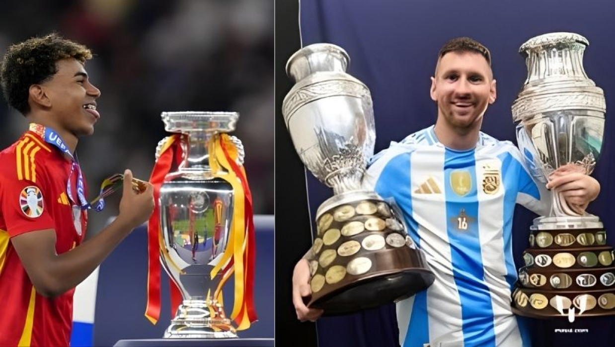 লামিন ইয়ামাল-লিও মেসি