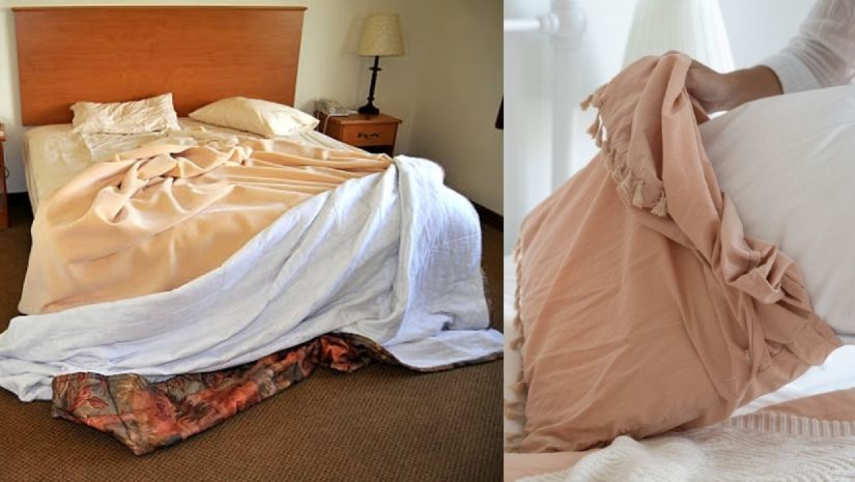 বিছানার চাদর ও বালিশের কভার