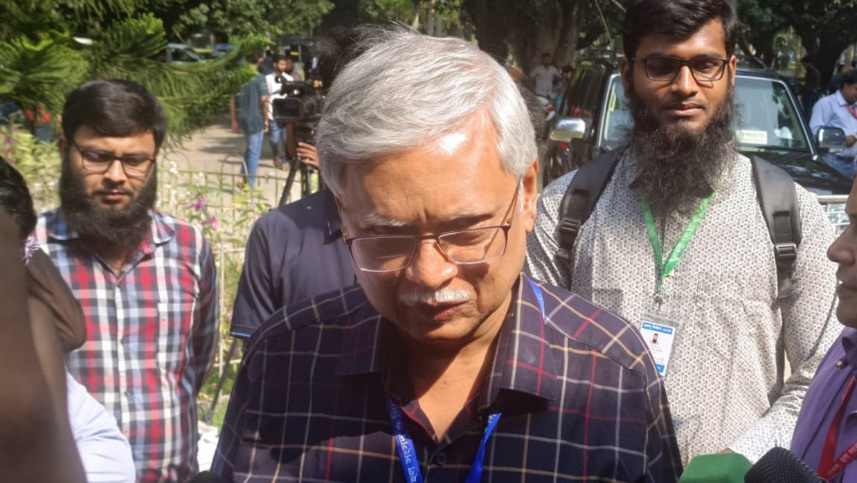 রাজশাহী বিশ্ববিদ্যালয়ের উপাচার্য অধ্যাপক সালেহ হাসান নকীব