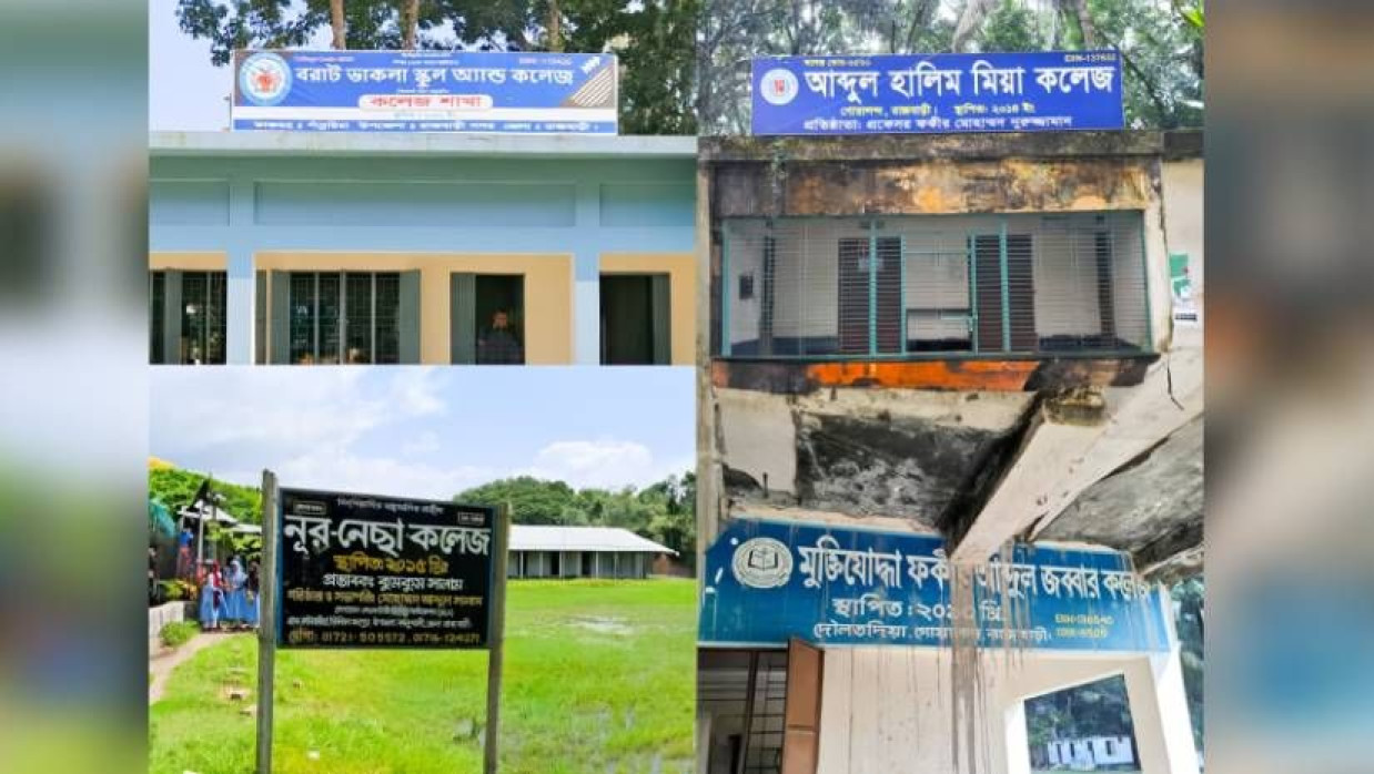 এইচএসসি পরীক্ষায় একজন শিক্ষার্থীও পাস না করা চার শিক্ষা প্রতিষ্ঠান
