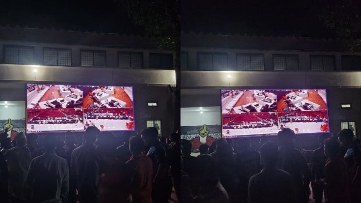 ডিজিটাল স্কিনে ভোট গণনা