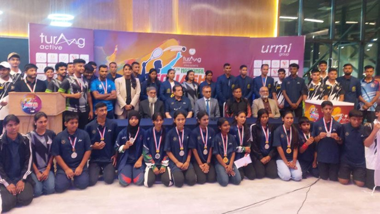 পর্দা নামলো জাতীয় স্কোয়াশ চ্যাম্পিয়নশিপের