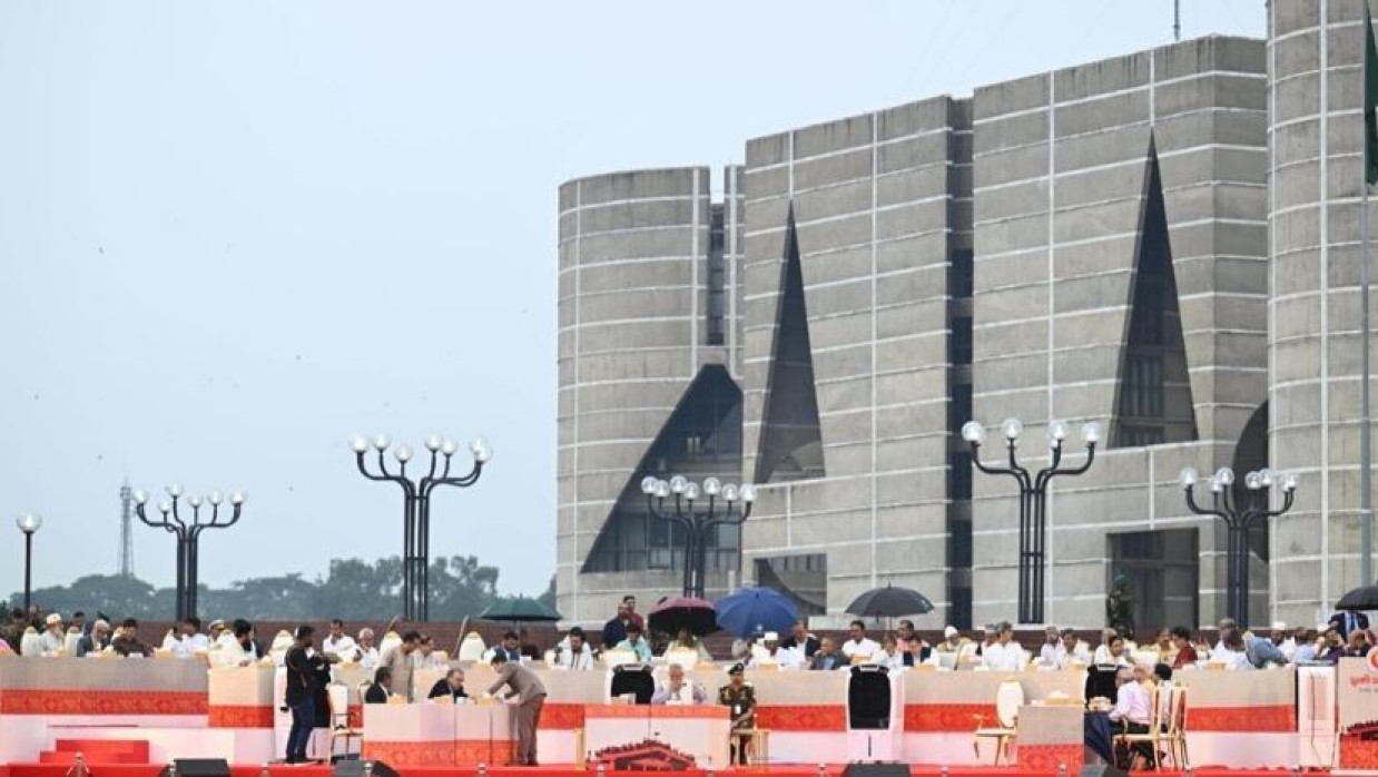 জুলাই জাতীয় সনদ ২০২৫ স্বাক্ষর অনুষ্ঠান