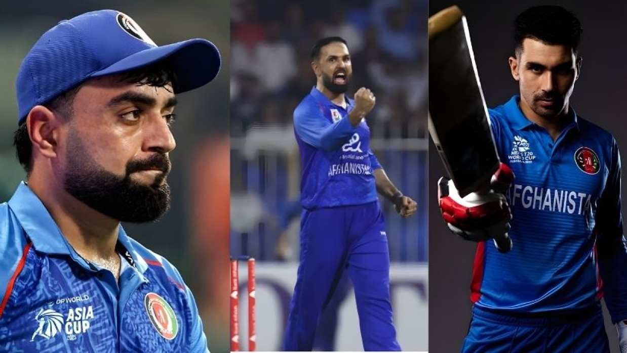  আফগান ক্রিকেটাররা