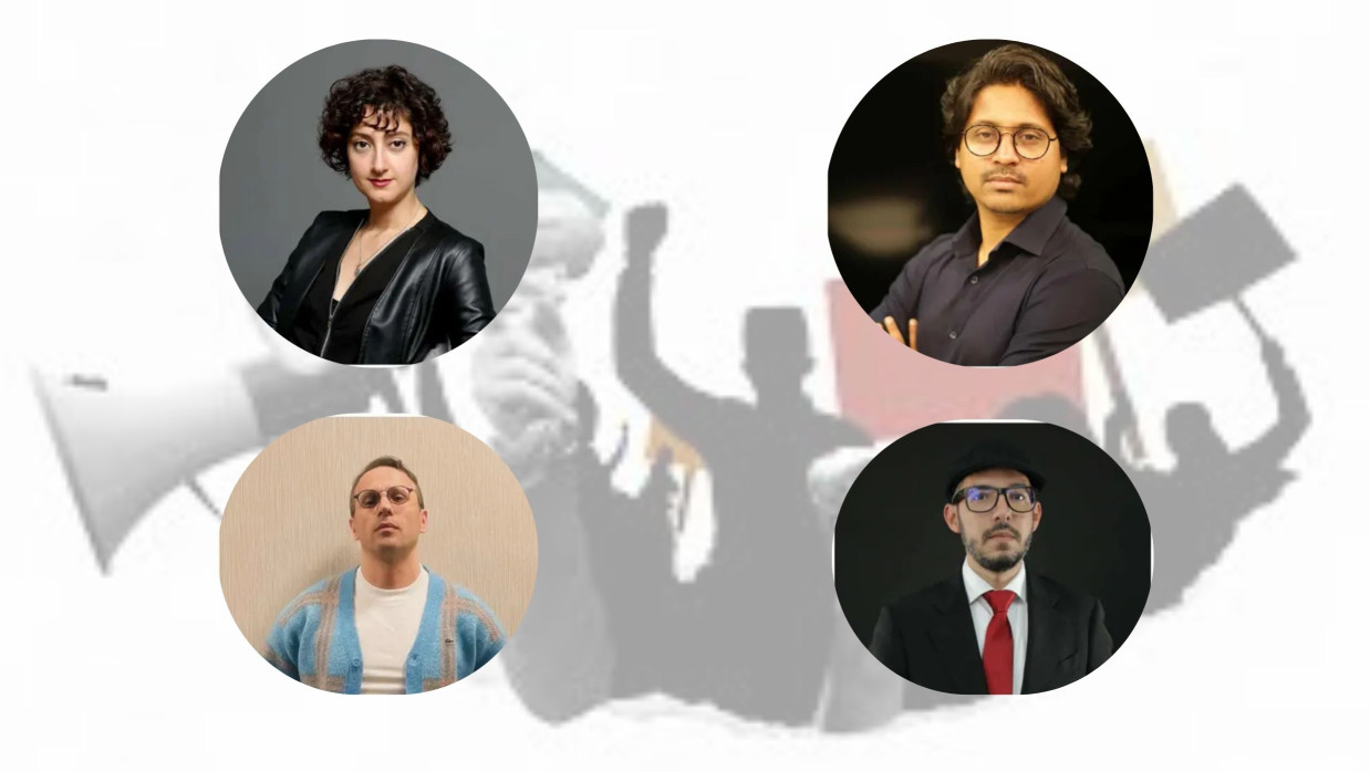  ‘ভয়েসেস অব ফ্রিডম’ অনুষ্ঠানে জায়গা পাওয়া ব্যক্তিরা